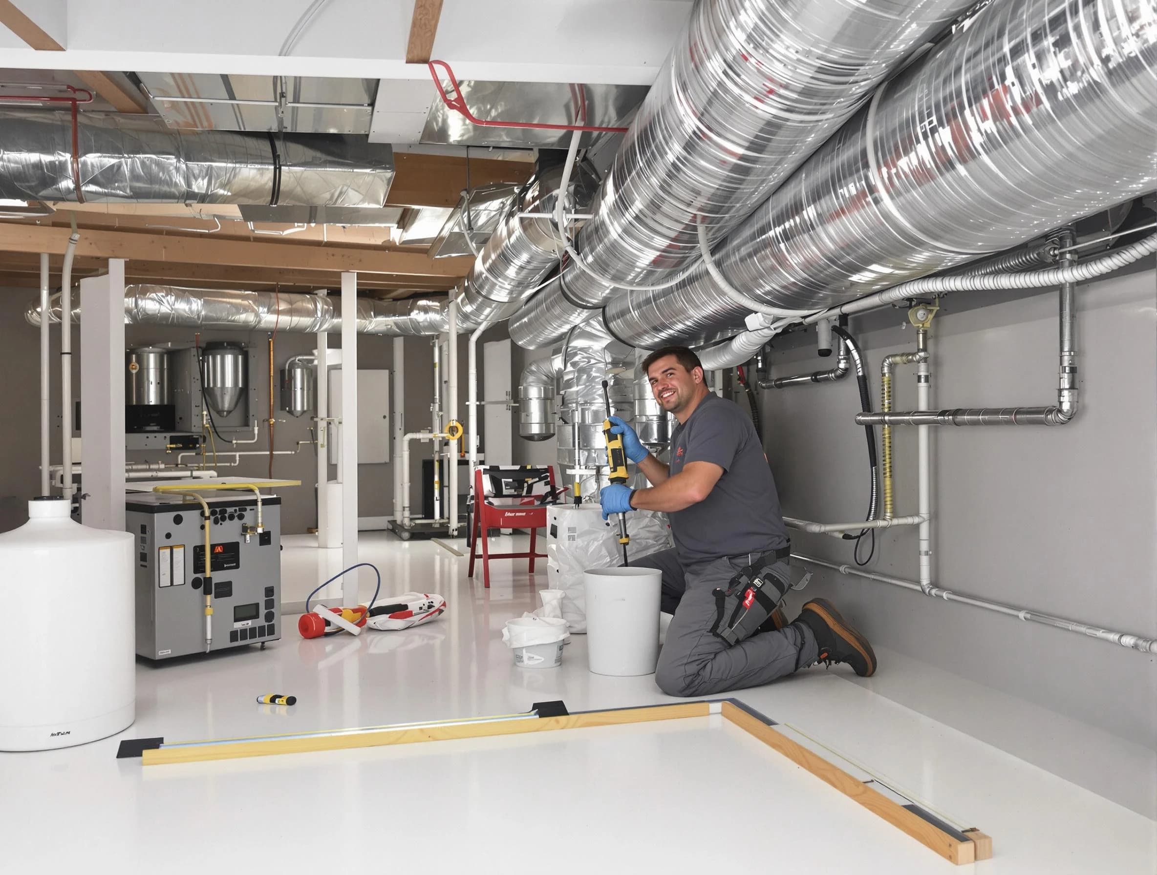 Professional duct sealing service by North Ogden Air Duct Cleaning in North Ogden
