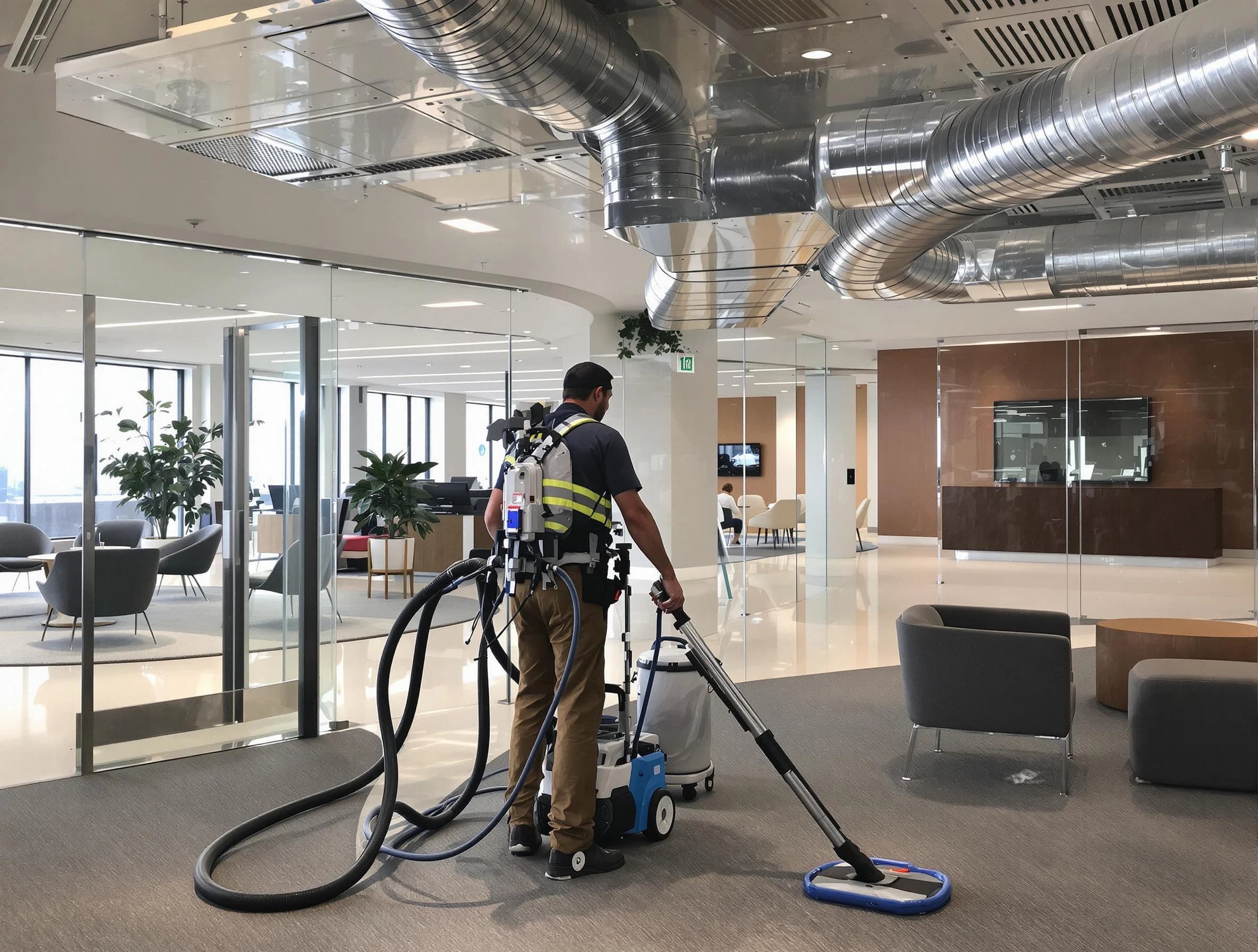 Commercial duct cleaning service by North Ogden Air Duct Cleaning in North Ogden