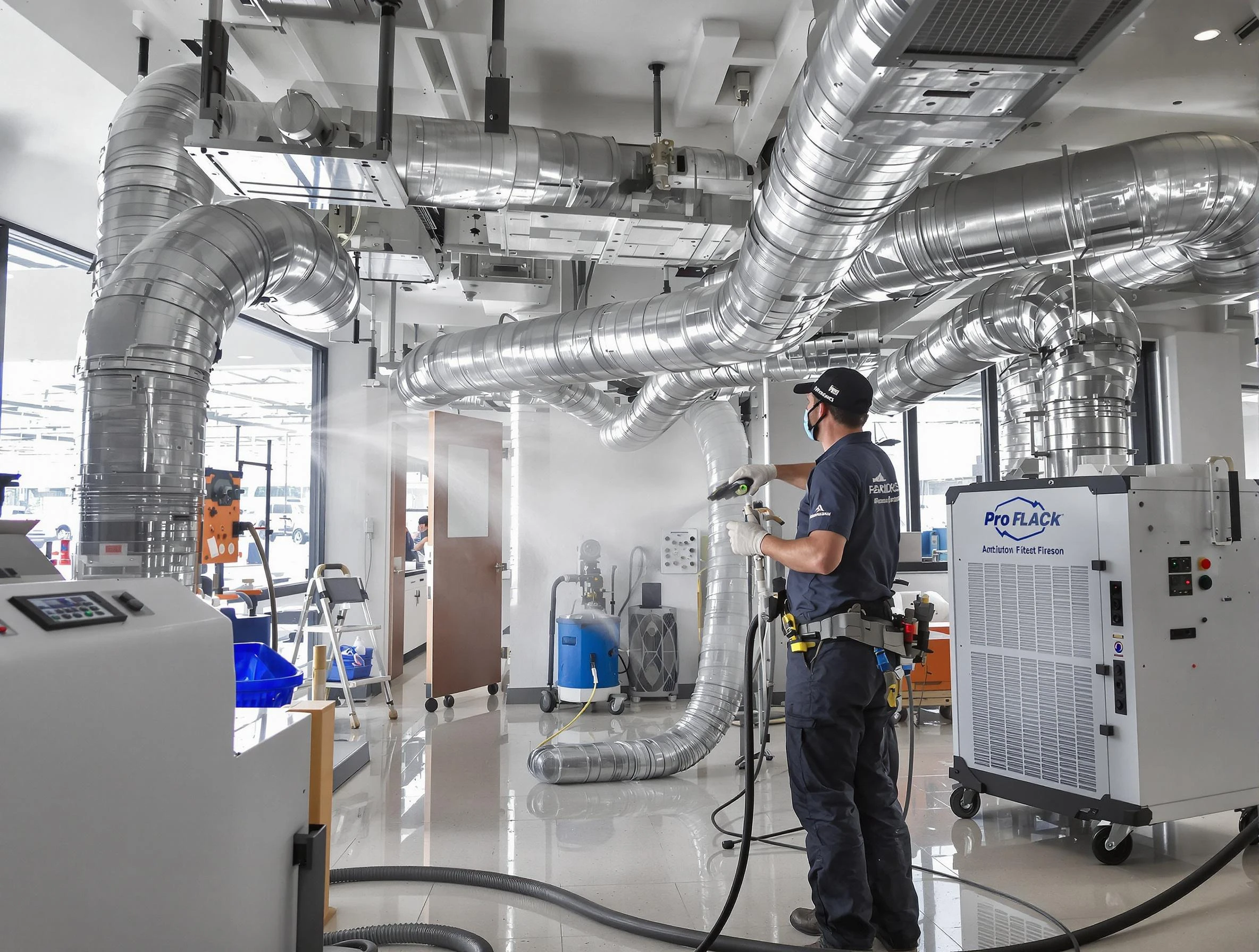 Negative Pressure Air Duct Cleaning in North Ogden