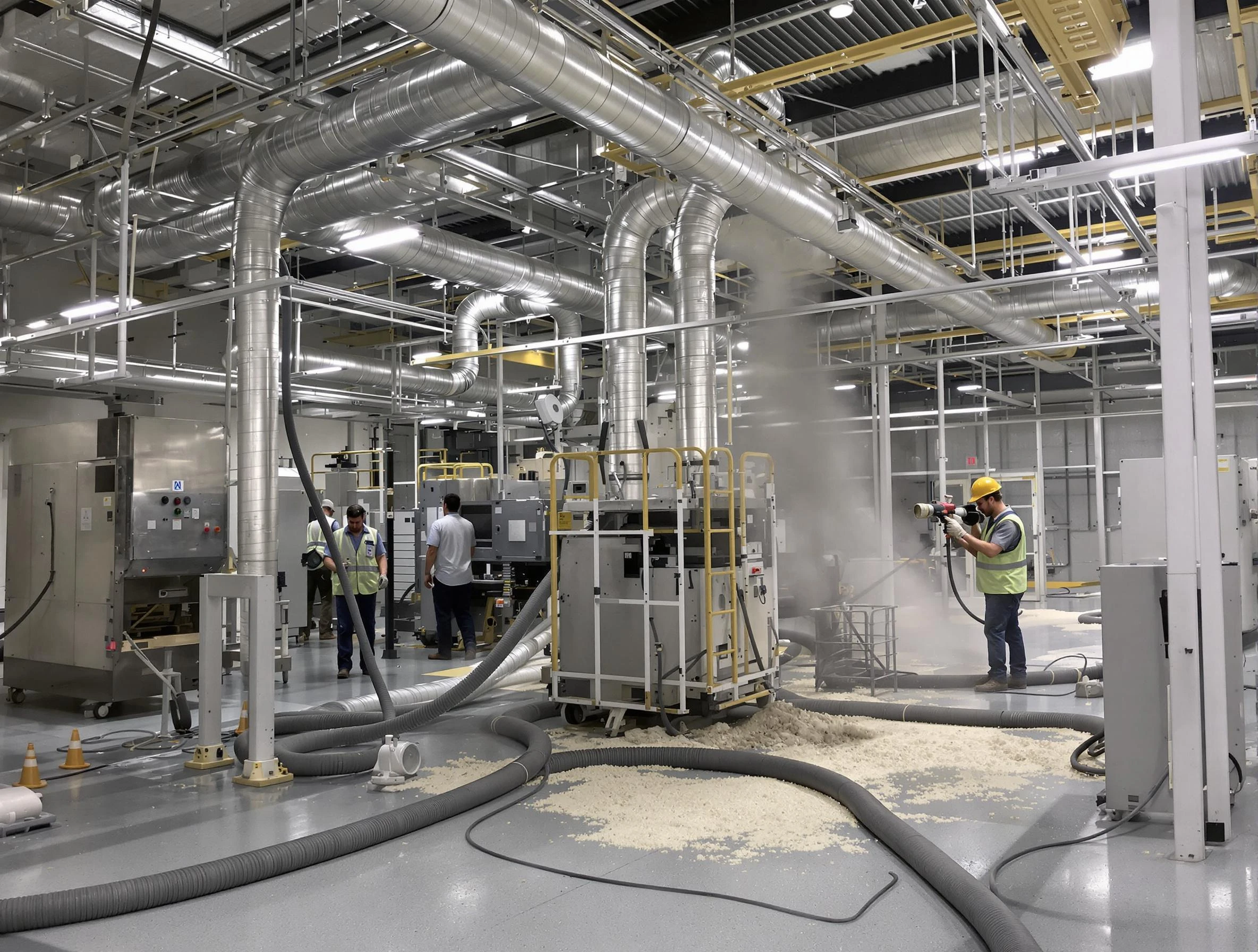 Heavy-duty industrial duct cleaning by North Ogden Air Duct Cleaning in North Ogden